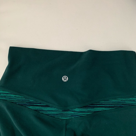 Lululemon Align pant Deep Green / Cyber Jungle - Picture 5 of 9
